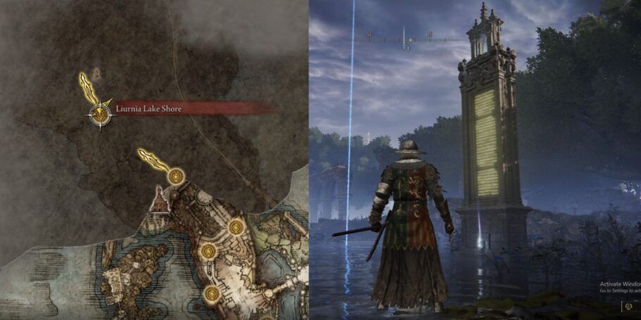 Elden Ring - Todos os fragmentos do mapa de Liurnia dos Lagos