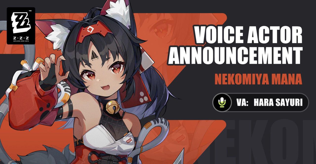 Official] Character and JP VA Announcement: Nekomiya Mana : r/ZZZ_Official