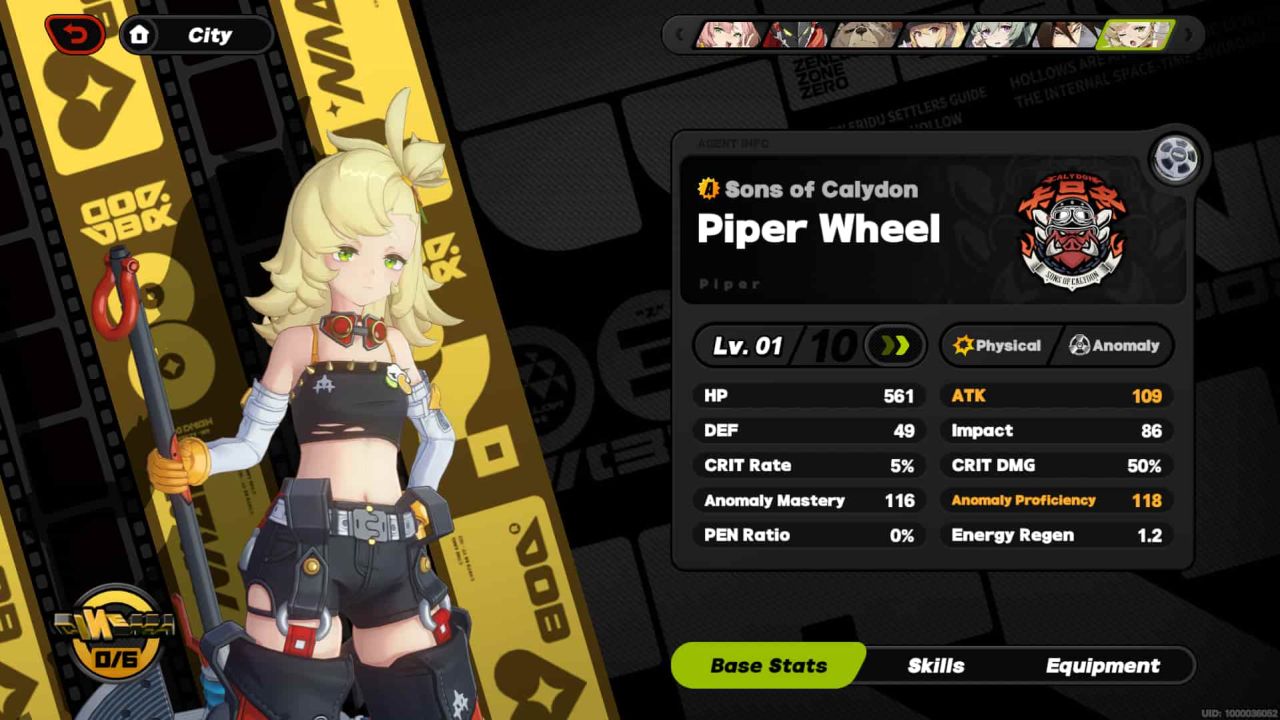 Zenless Zone Zero - Best Piper build in ZZZ - Dot Esports
