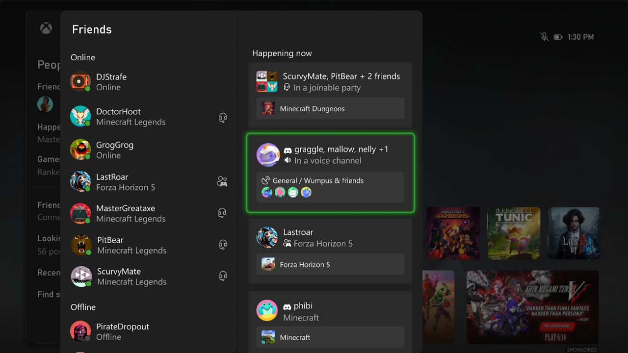 The latest Discord update is now available to Xbox Insiders. | Image Credit: Discord