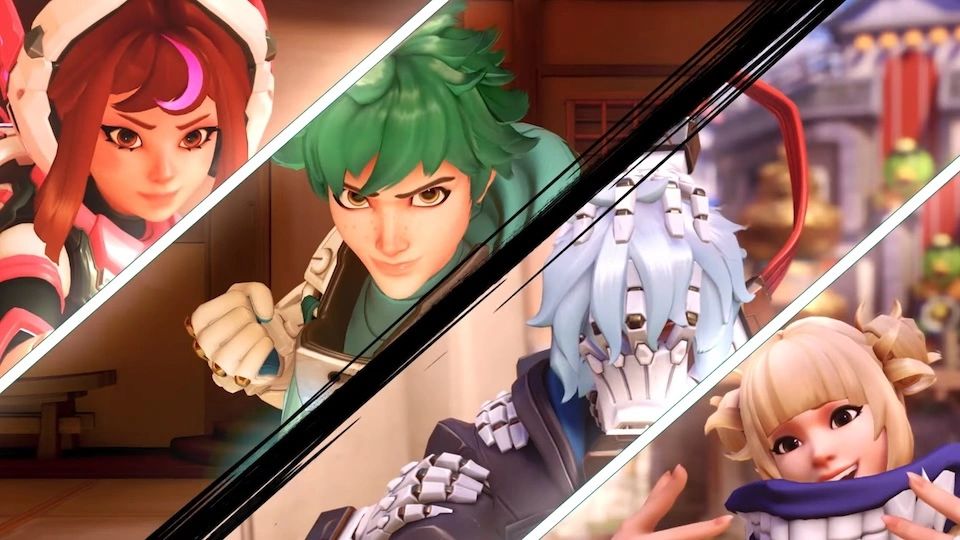 Colaboração entre Overwatch 2 e My Hero Academia acontecerá em outubro - Crunchyroll Notícias