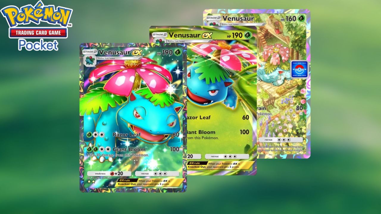 Pokémon TCG Pocket | O baralho imortal com Venusaur
