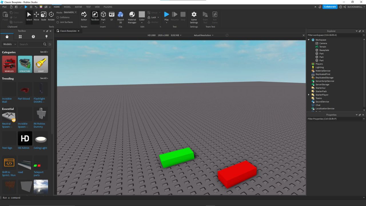 Proper Full Screen Play Solo in Roblox Studio - #5 by DUCKONAROLL - Studio  Features - Developer Forum | Roblox