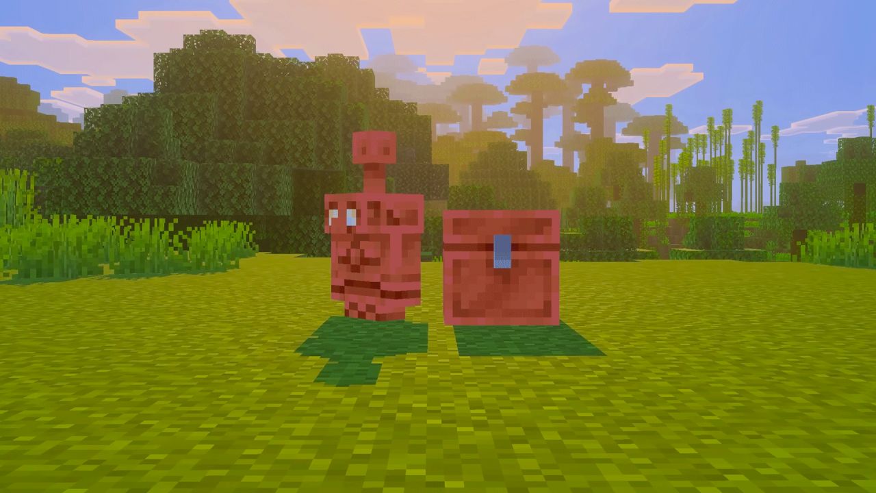 Minecraft - Official Copper Golem, Chest, and Gear Overview Trailer - IGN