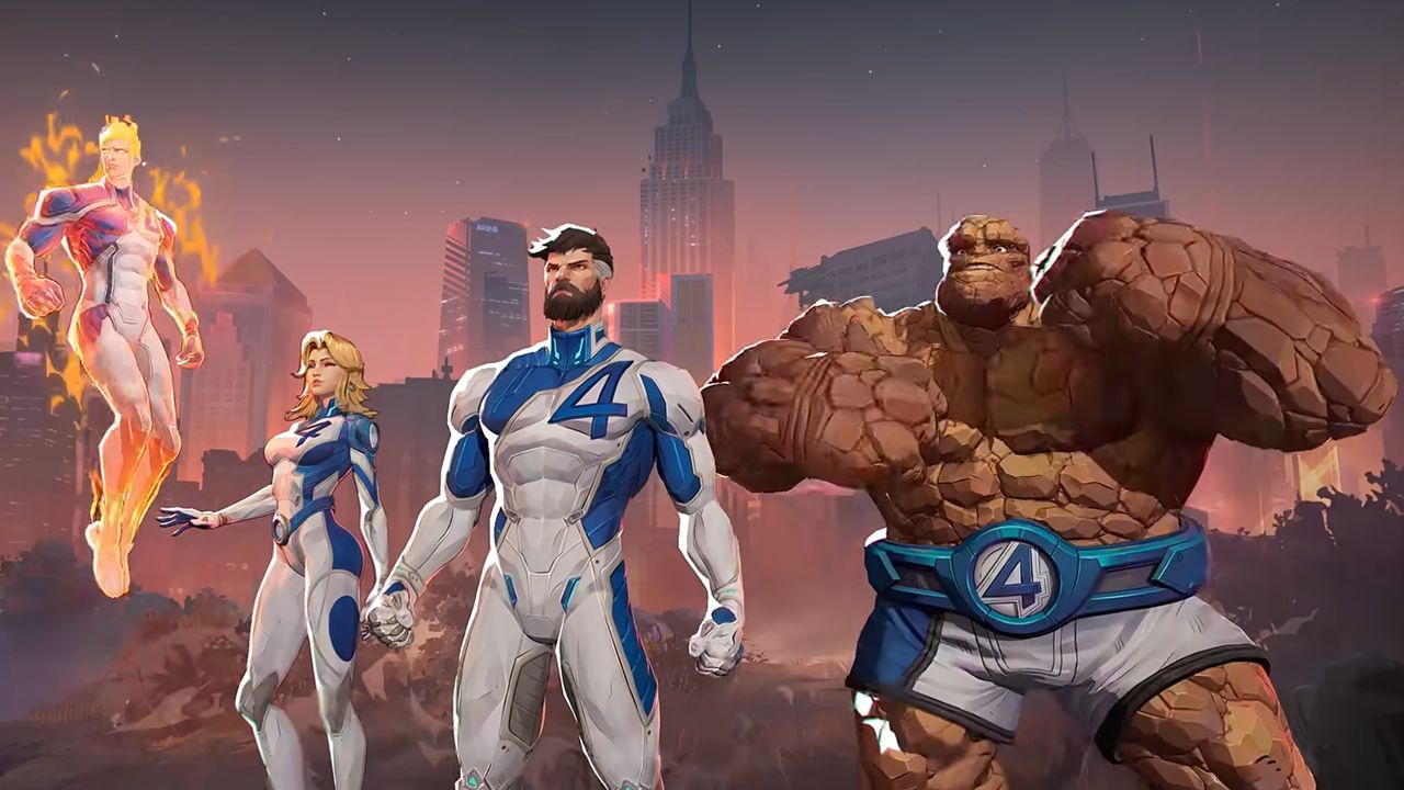 Em chamas! Marvel Rivals revela data de lançamento de Tocha Humana e O Coisa