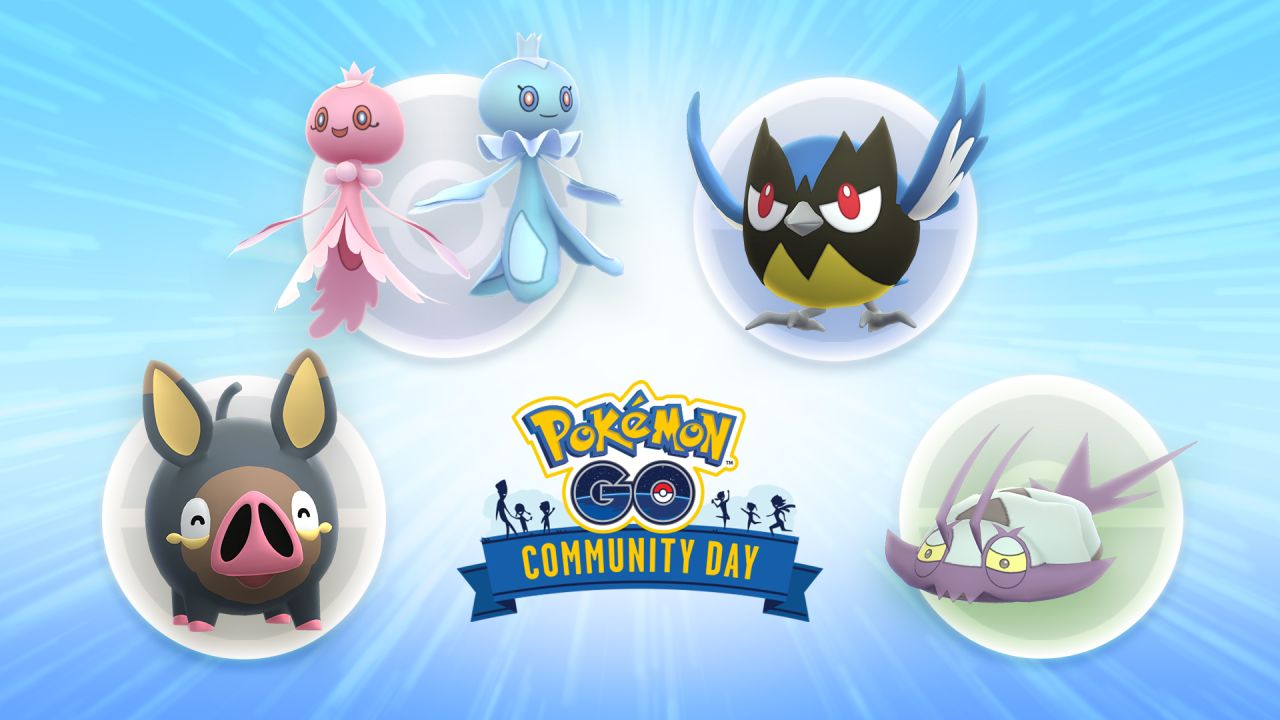 Community Day voting is back for August Pokémon GO Community Day where you can choose between Frillish, Wimpod, Rookidee and Lechonk | Pokémon Blog