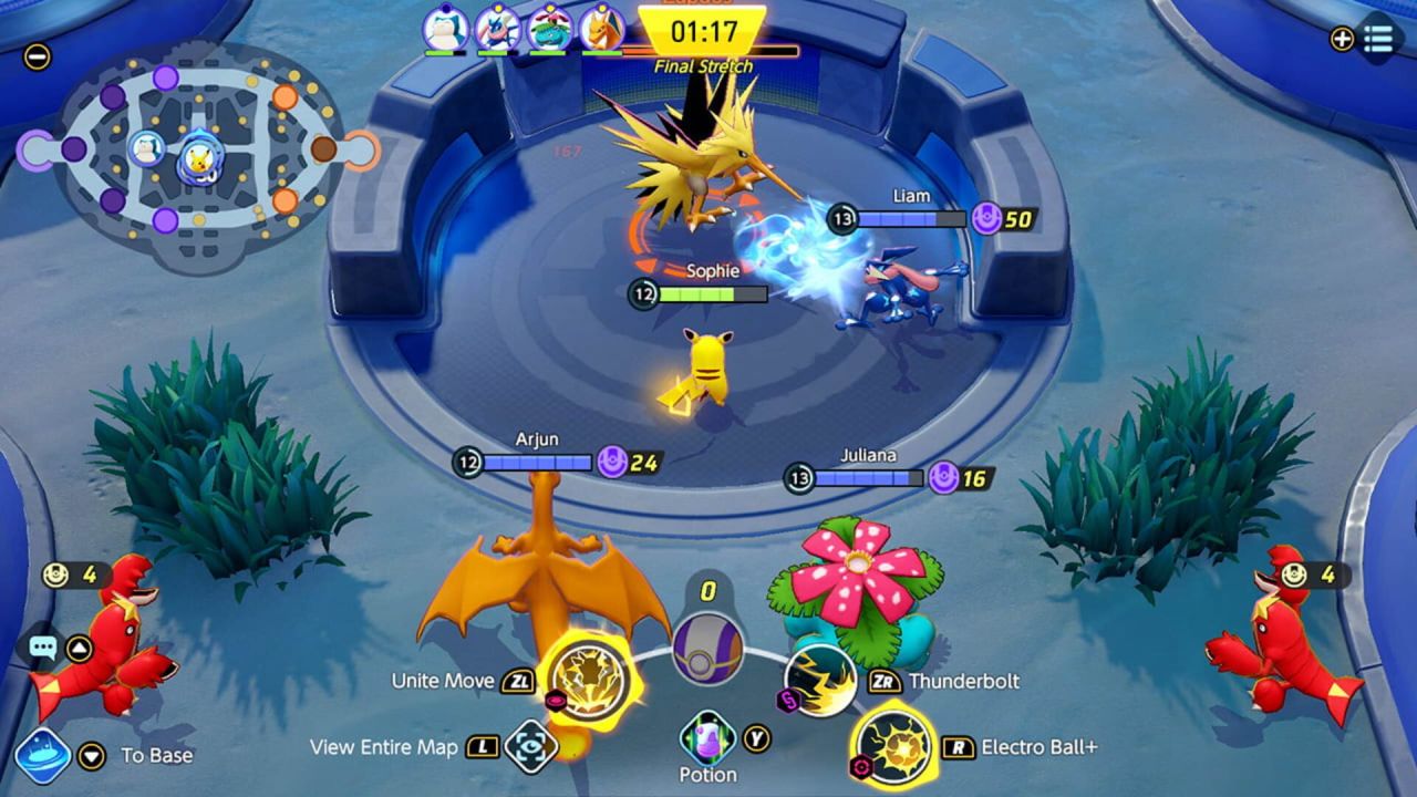 Pokémon Unite Controller Support | Backbone