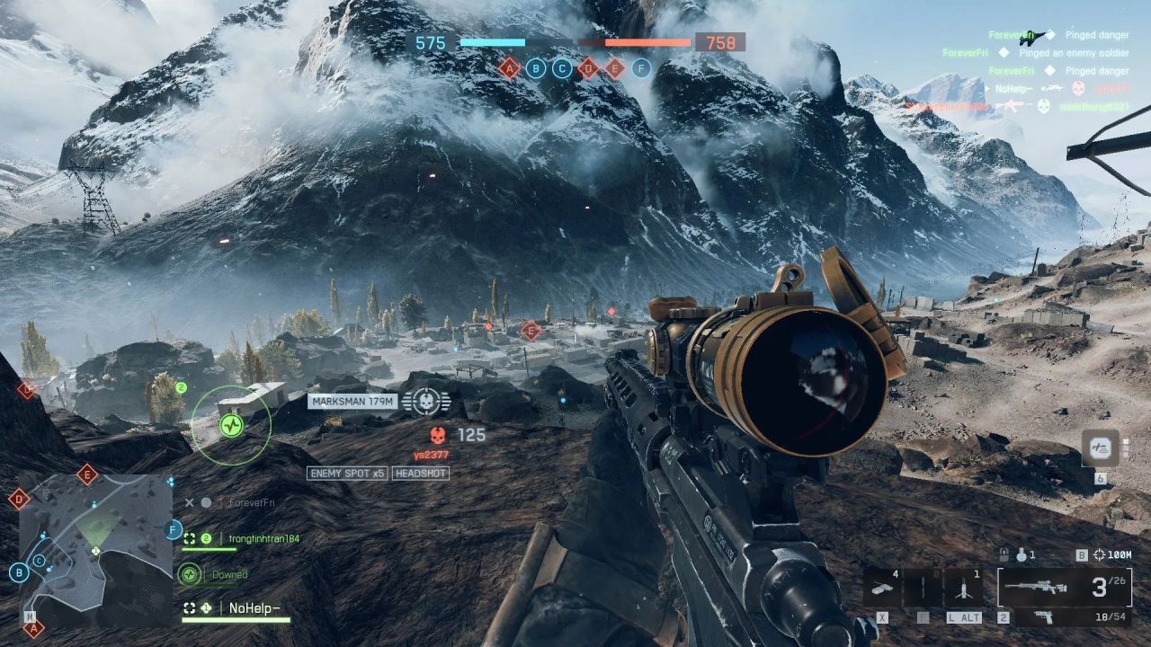 Player spotting should implement a limited range (Image via Sportskeeda Gaming || EA)