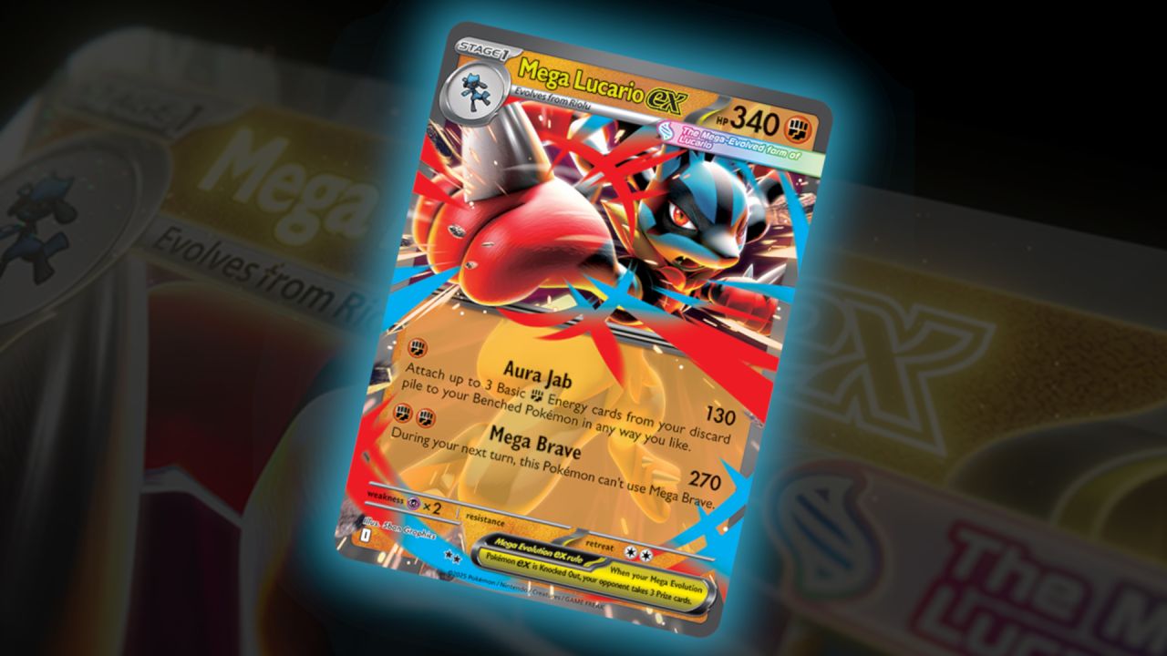 Get a close look at Pokémon TCG's new Mega Evolution cards, coming in 2025