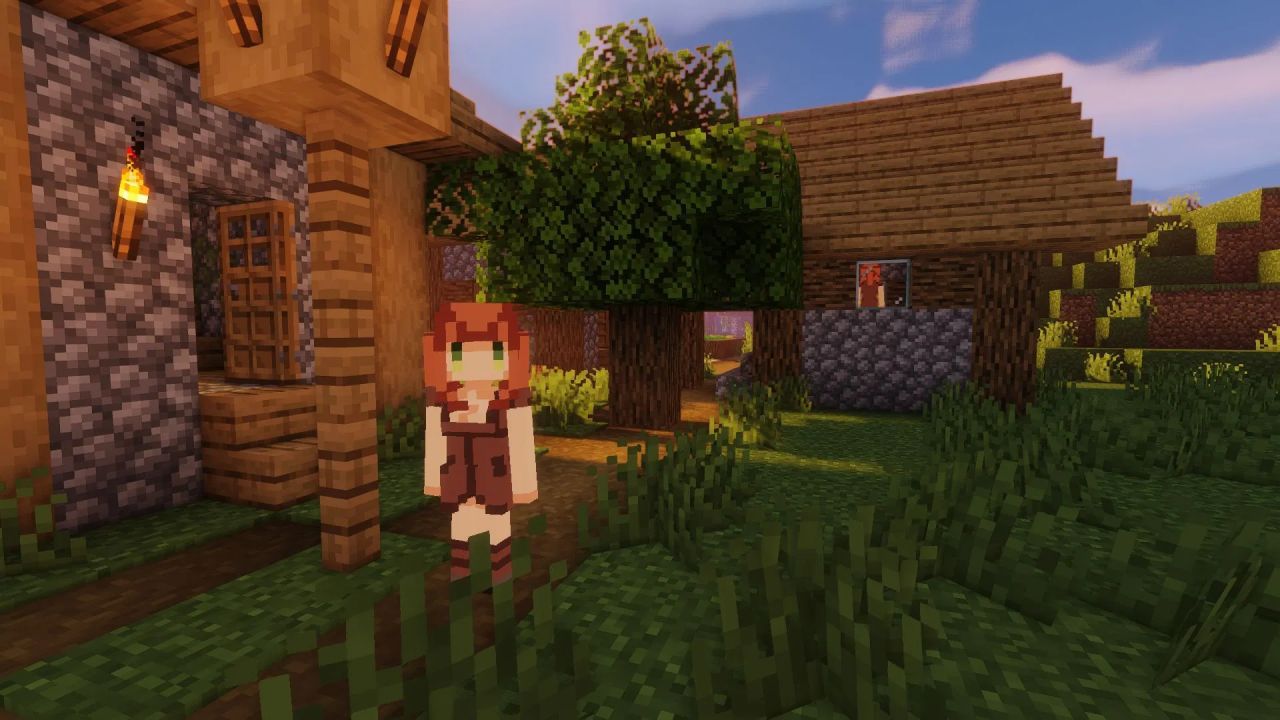 O pacote apresenta uma grande reformulação em todas as entidades e mobs, fornecendo texturas fofas e uma variedade de sons personalizados (Imagem via Sportskeeda Gaming || Mojang Studios/)