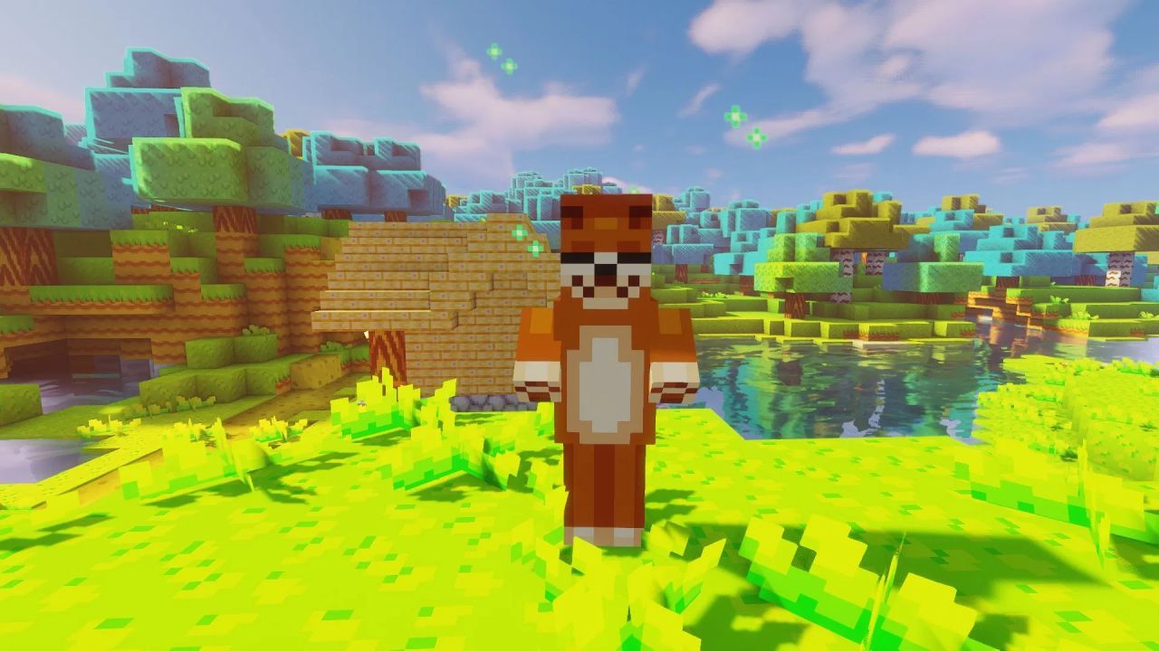 As texturas complexas dos mobs fazem deste um dos melhores pacotes de recursos do Minecraft com modelos personalizados (Imagem via Sportskeeda Gaming || Mojang Studios/)