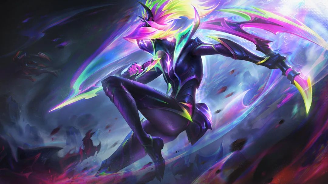 Empyrean Akali Splash Art 🖤 : r/akalimains
