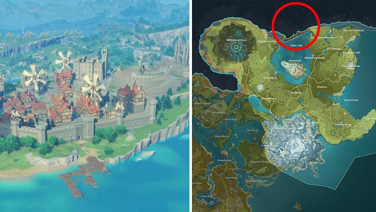 Where is Mondstadt's Dornman Port in Genshin Impact?