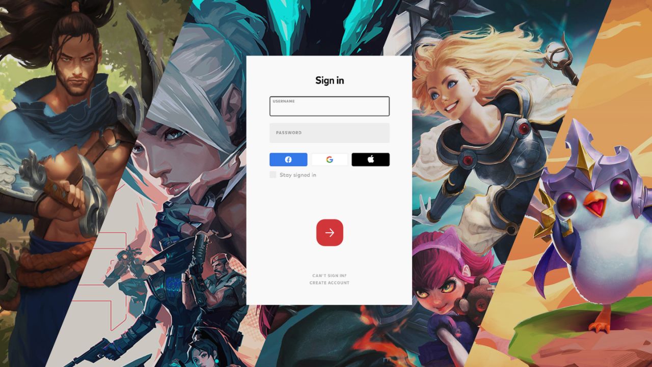 Social Sign-In is Here | Riot Games