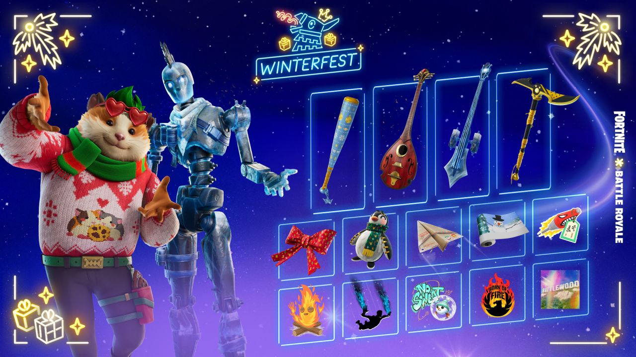 Festival Invernal do Fortnite 2025: Entre no Espírito!