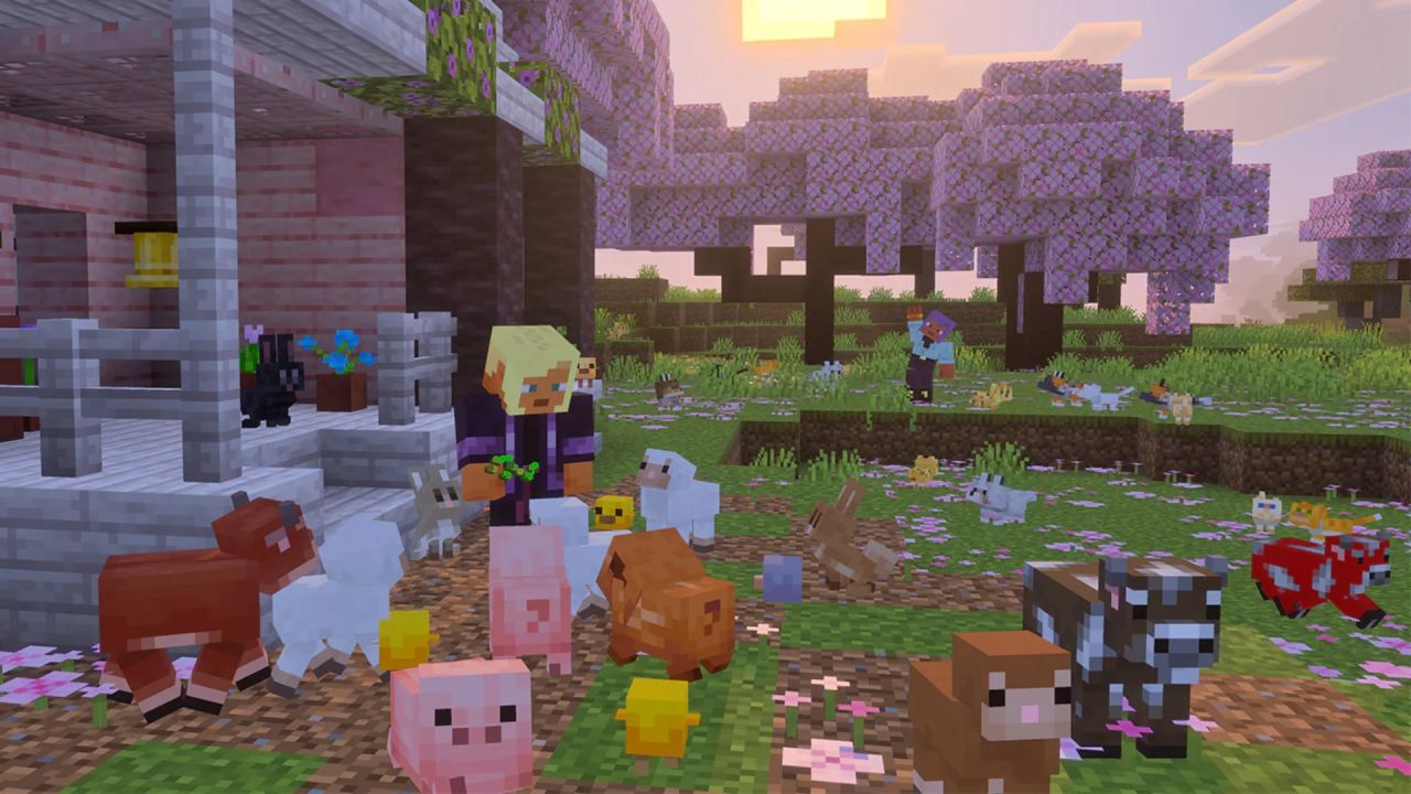 Minecraft's getting cuter baby animals whose single pixel eyes you can  stare into as you nudge them into lava | Rock Paper Shotgun