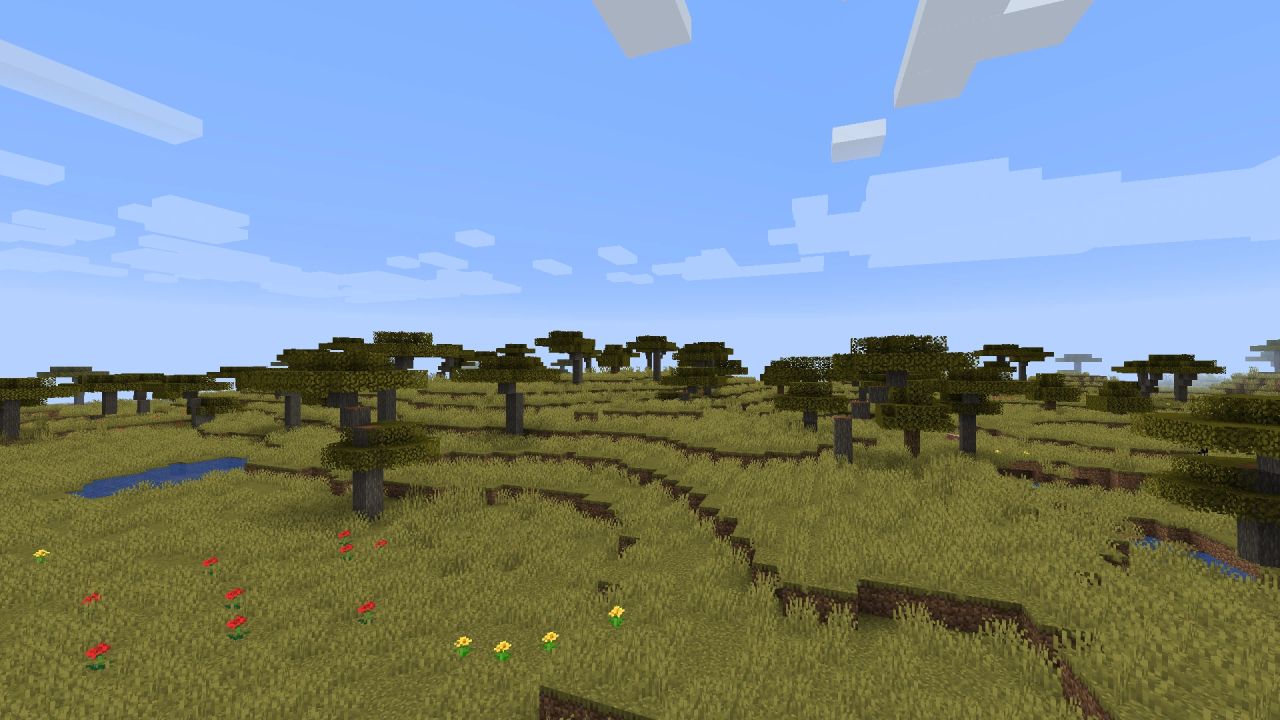 Savana - Minecraft Wiki
