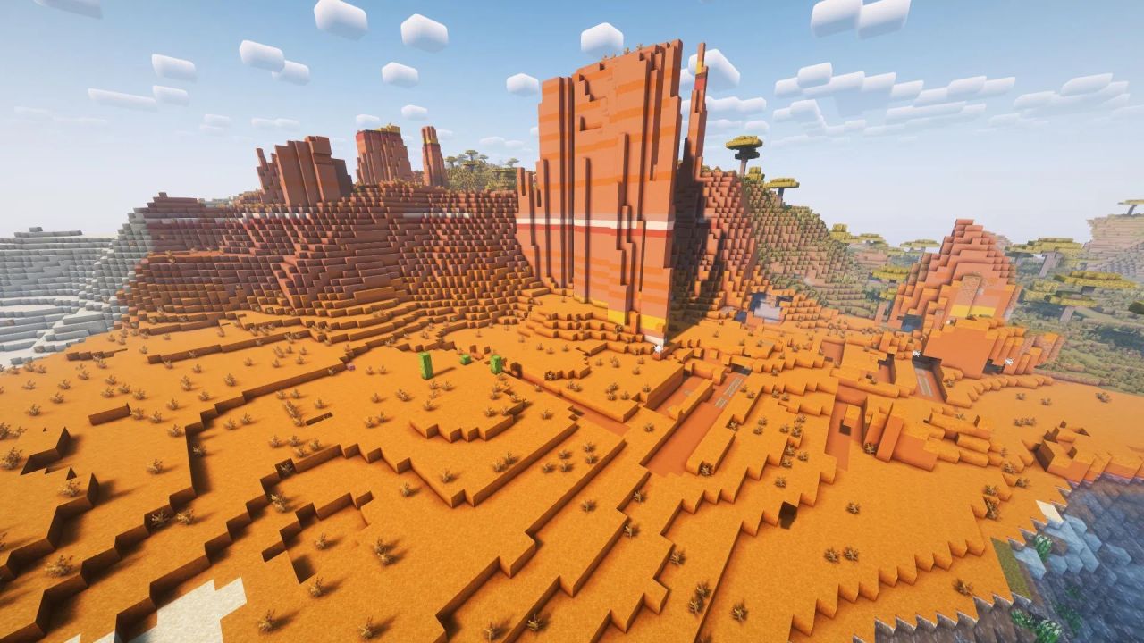 All Desert and Badlands features coming in the first Minecraft game drop of  2025