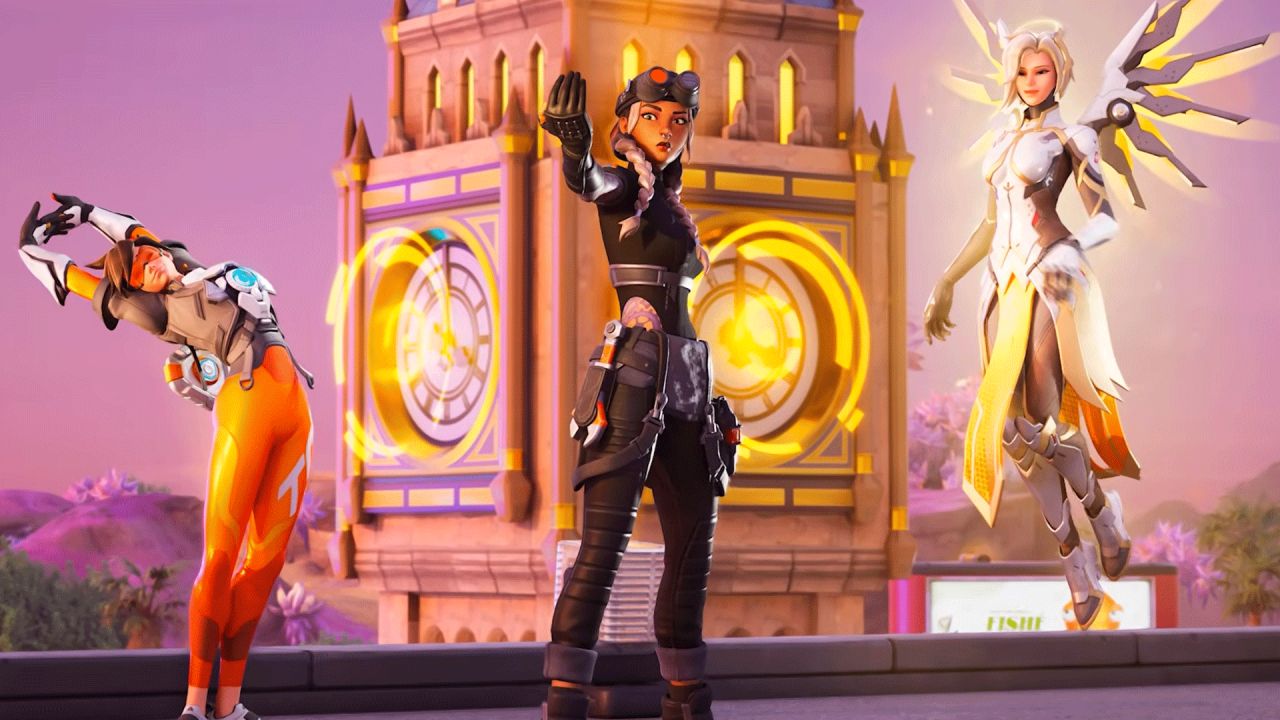 Fortnite x Overwatch Update Will Have A First-Person Weapon - IGN