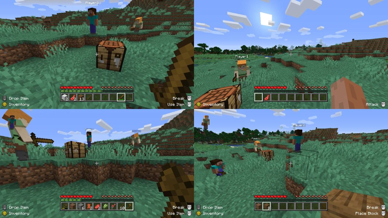 Minecraft: Java Edition Tela Dividida Local no PC. : r/localmultiplayergames