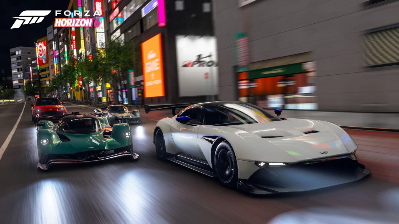 Forza Horizon 6 — 4K Ultra HD Wallpaper: Neon Night Sprint | 3840x2160 |  Wallpaper Abyss
