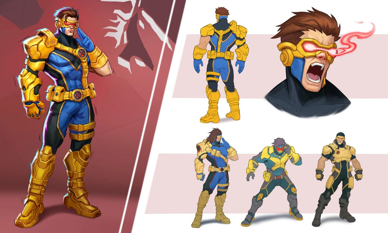 Ciclope - Arte Conceitual de Fã de Marvel Rivals : r/Marvel