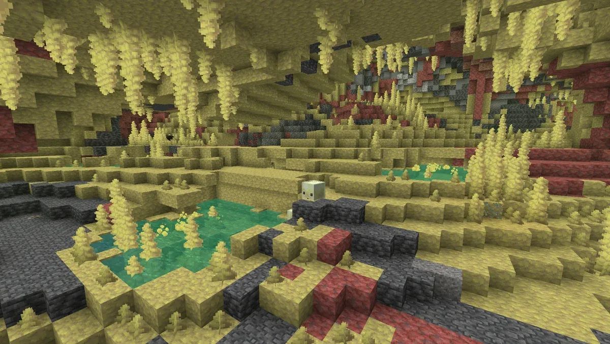 Guia Minecraft: Como obter o Potent Sulfur Block | GAMES.GG