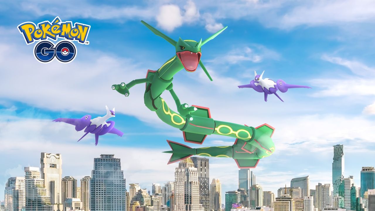 Rayquaza surge antes de uma aventura do evento de Hoenn nos Tremores  Primitivos! – Pokémon GO