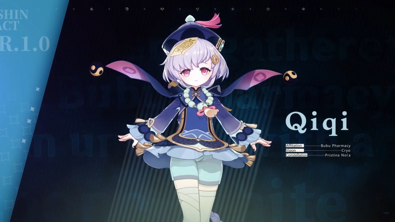 Genshin Impact Qiqi Character Trailer Released
