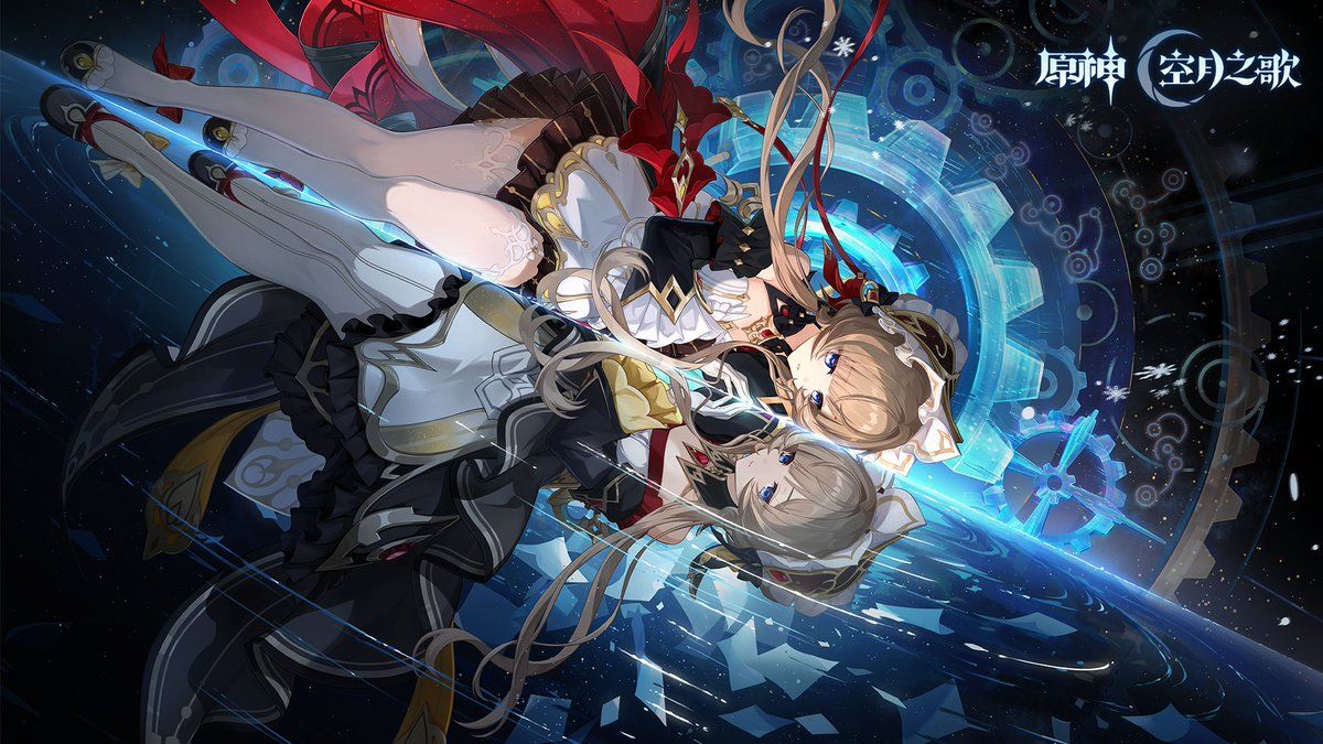 Sandrone Official Art in better quality #GenshinImpact
