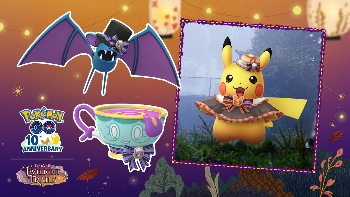 Pokémon GO anuncia o evento de Halloween 2026 com estreias de Pokémon fantasiados e Greavard shiny