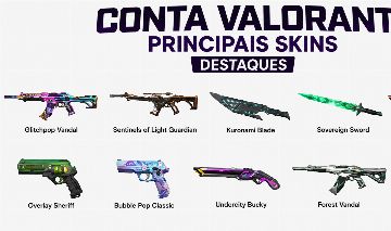 VALORANT |29 SKINS GLITCHPOP PHANTOM + SOL VANDAL + 2 FACAS + GOLD 2 | FA FULL!!