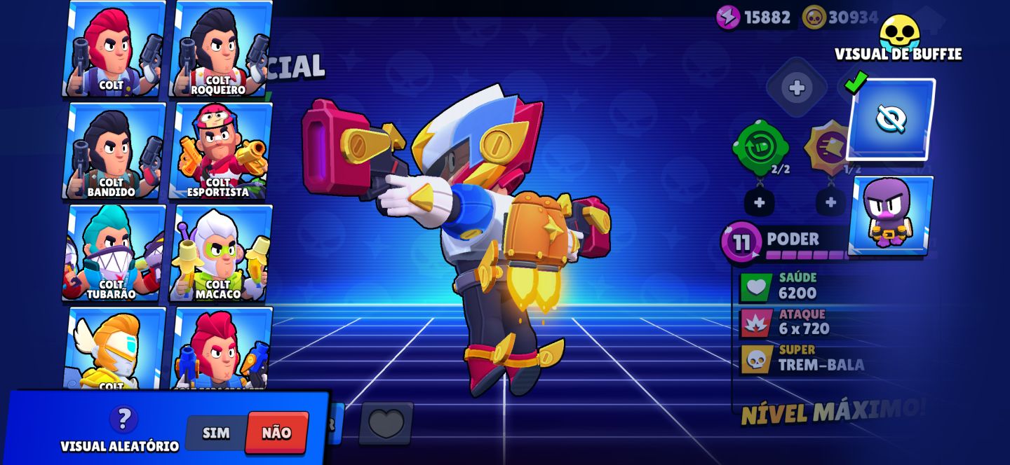 CONTA DE BRAWL COM +430 GEMAS+SKINS OLDS [PROMOÇÃO ÚNICA]