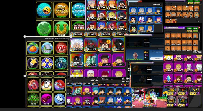 CONTA ROBLOX UPADA EM VARIOS JOGOS ESPECIALMENTE NO BLOX FRUITS