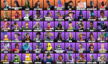 Conta Fortnite 200 Skins com Midas, Deadpool e Chun-Li
