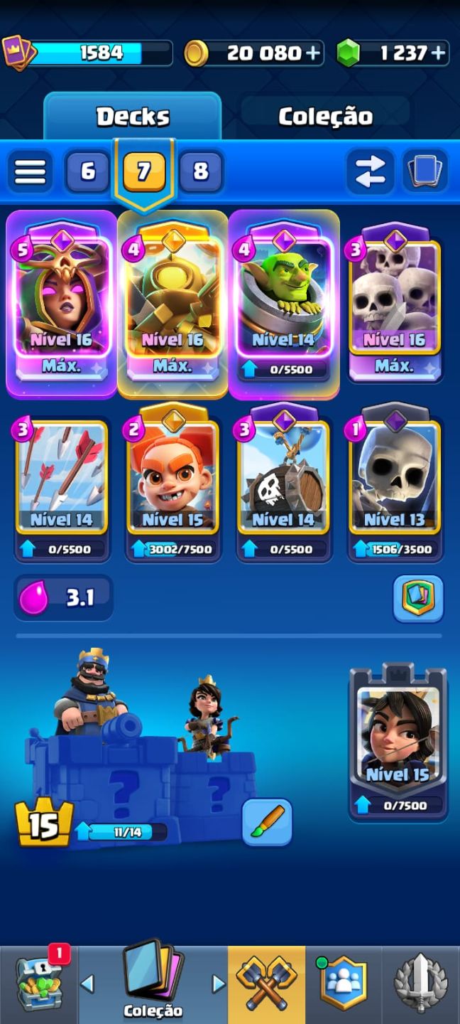 Conta de Clash