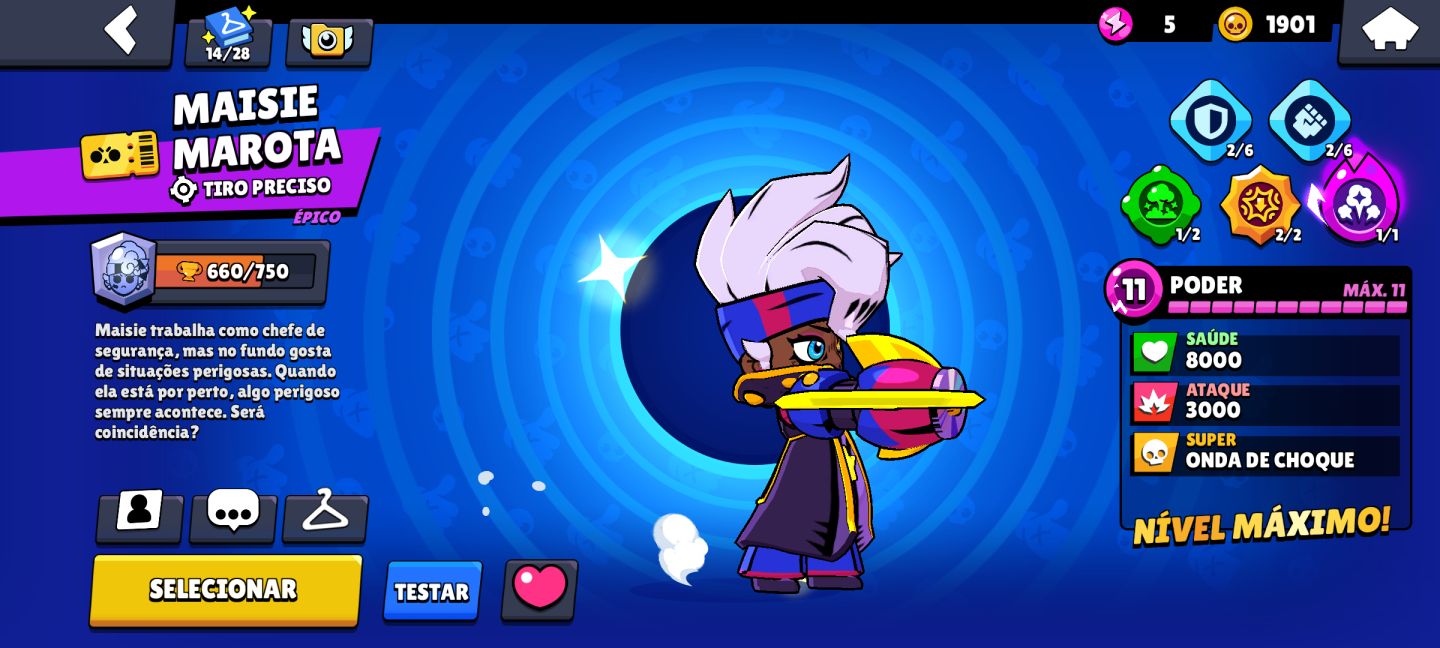 Conta de brawl stars upada leia a descrição q vc vai se surpreende