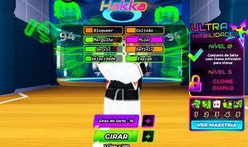 CONTA VOLLEYBALL LEGENDS (SANJU+HAKKA+KAZANA+KUMO)+1 SLOT LIVRE + 10 LUCKY SPIN