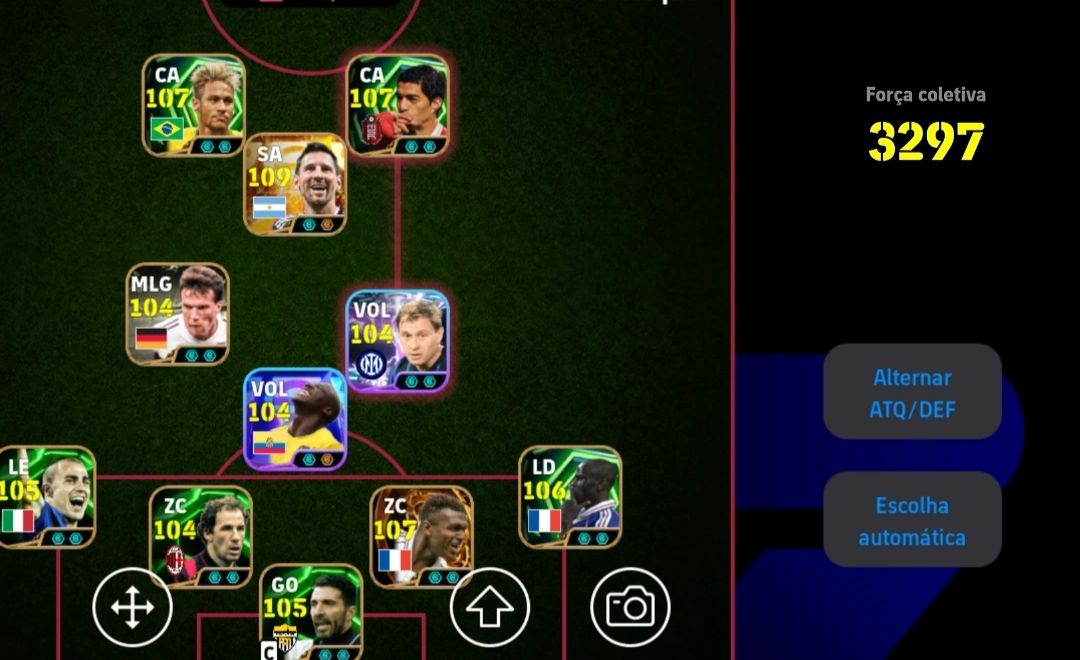 CONTA MUITO FORTE , PELÉ, MESSI 111, HAZARD, SUARES ,NEYMAR