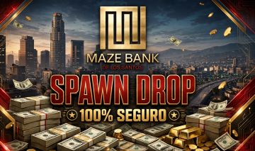 MAZE BANK SPAWN DROP PS5 | Seguro | Sem passar conta | Entrega rápida