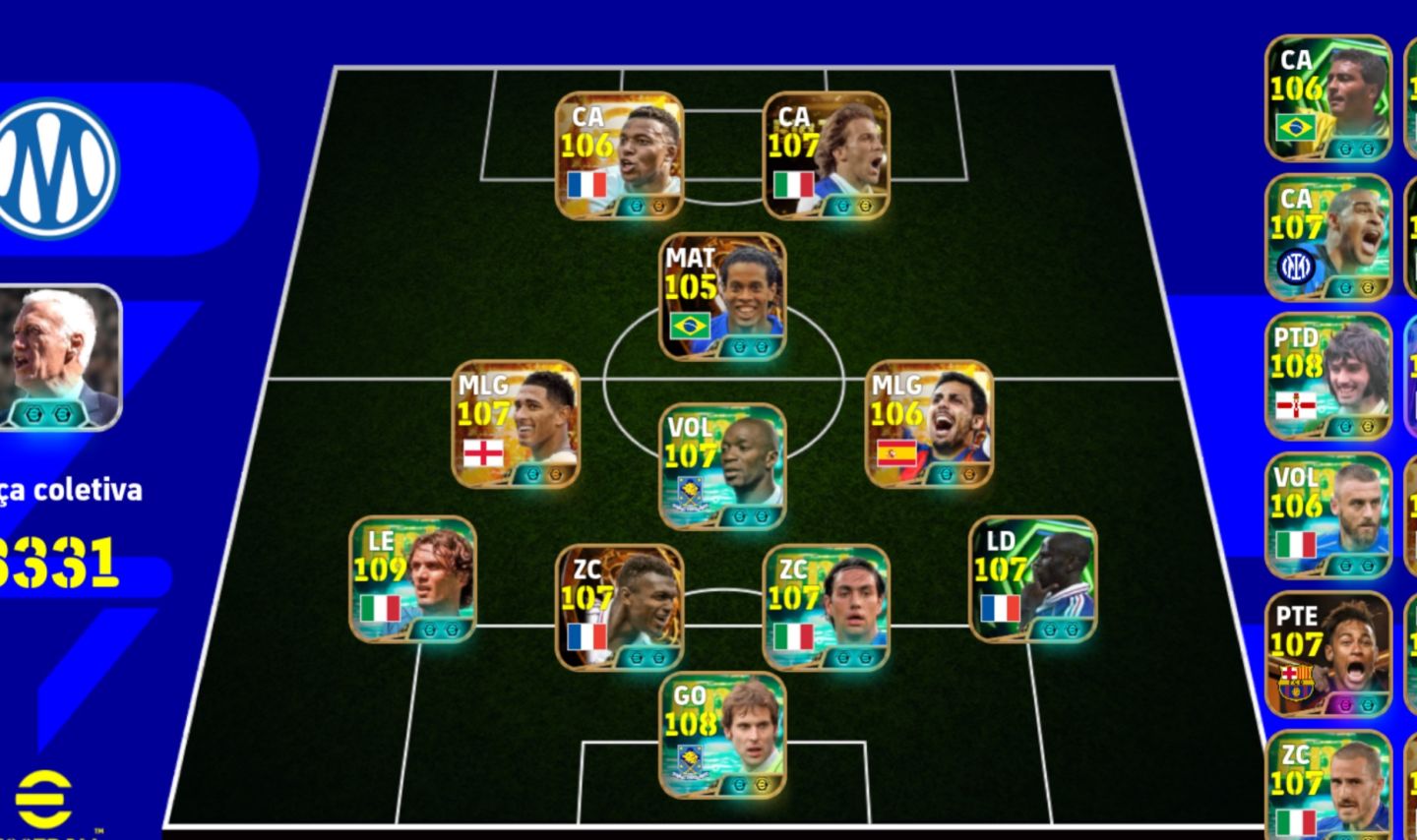 Conta efootball full meta