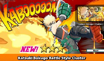 Conta De My Hero Ultra Rumble+ bakugo cluster+shigaraki tec