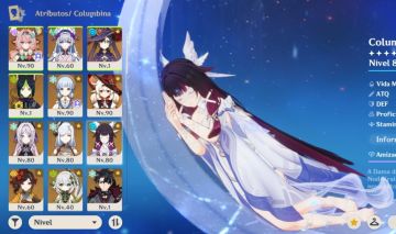 CONTA GENSHIN COM KLEE + AYAKA COM SKIN E MUITO MAIS