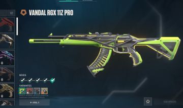 CONTA VALORANT PLATINA RGX + XENOHUNTER