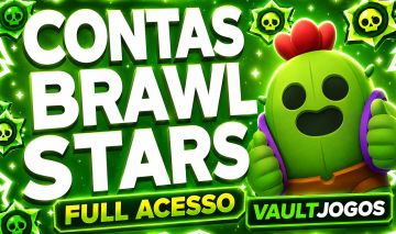 [PROMOÇÃO] CONTAS BRAWL STARS | LENDÁRIOS | HIPERCARGAS | SKINS RARAS | TROFÉUS