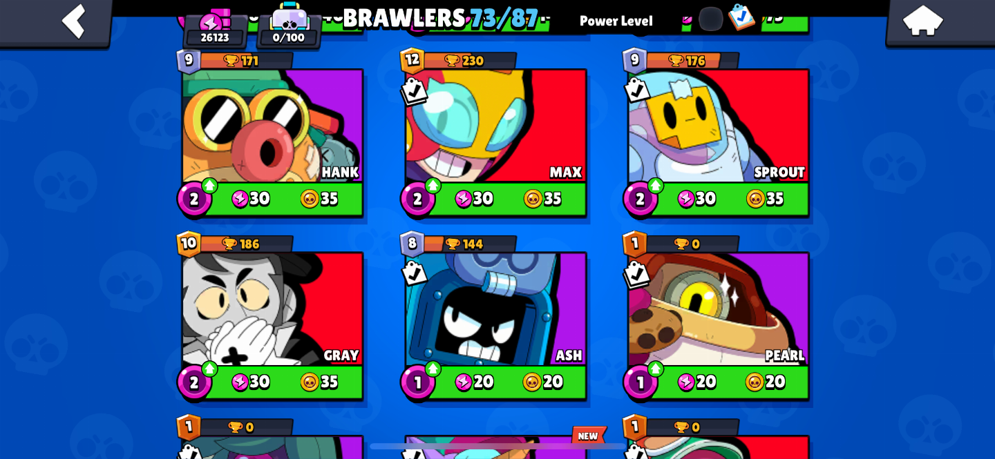 Conta brawl Stars 26K TROFÉUS!!!