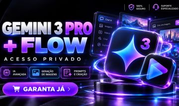 Gemini Pro + 1K Creditos Mensal Flow + Nano Banana - Privado NO SEU EMAIL