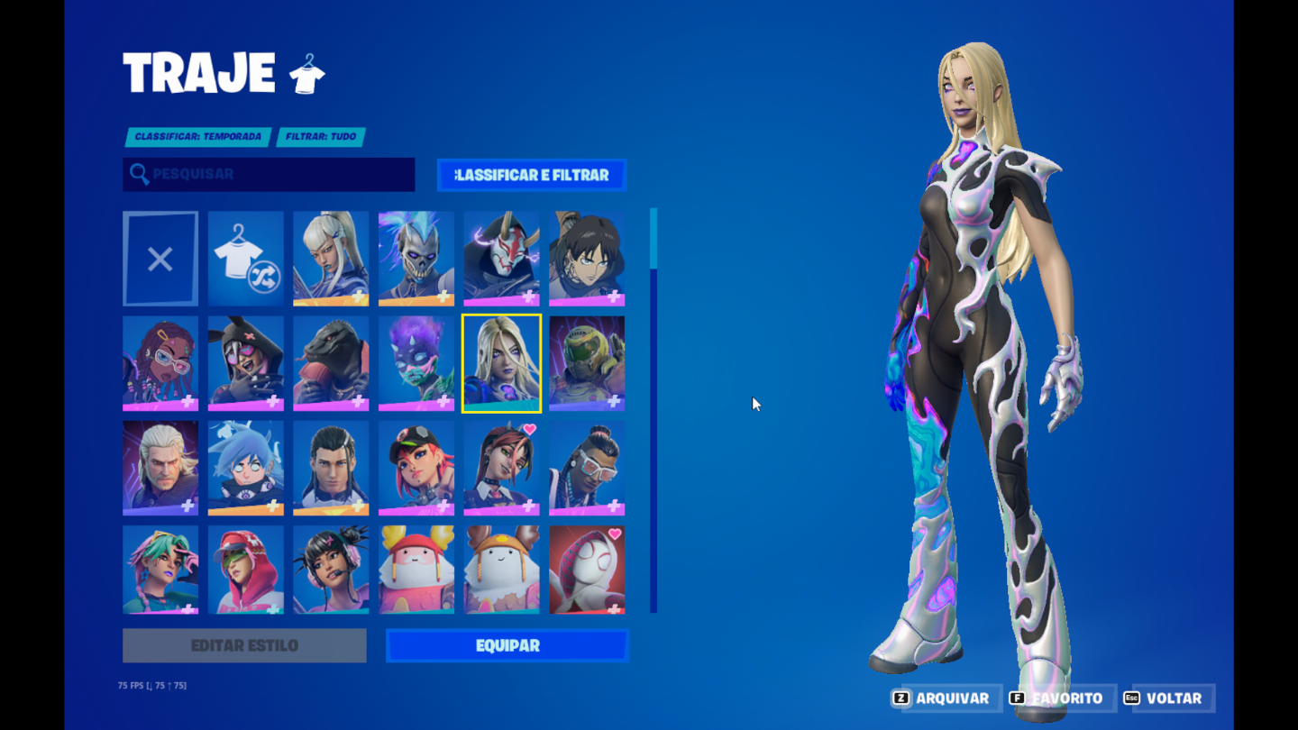 Conta de fortnite old + salve o mundo old + conta epic com 125 jogos