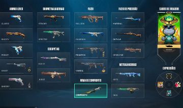 Conta Valorant 6 Skins de Vandal