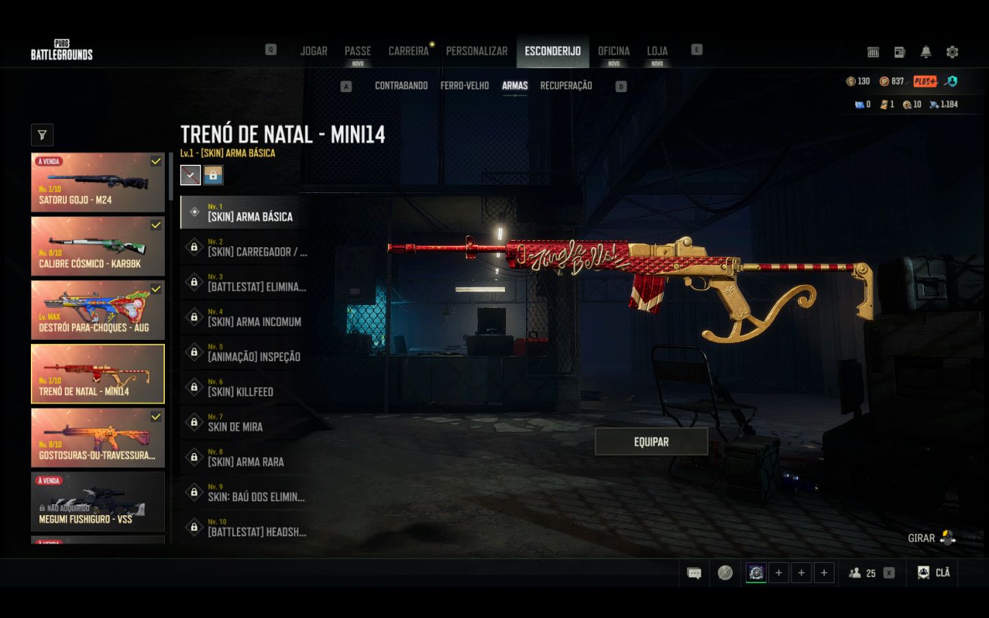 CONTA PUBG RARA E VALORIZADA +4.000 HORAS|+R$7.000 INVESTIDOS |SEM BAN|